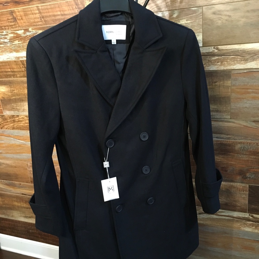 NWT MDRN UOMO Wool Coat